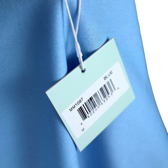 Madison Miles Blue Cropped Top M NWT - Picture 8 of 8